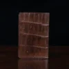 No. 27 Pocket Journal in American Alligator - ID 001 - back view