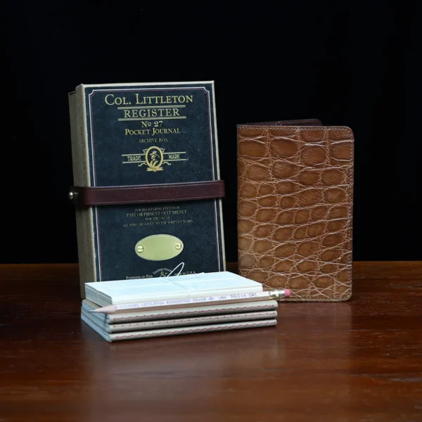 No. 27 Pocket Journal – American Alligator – 001