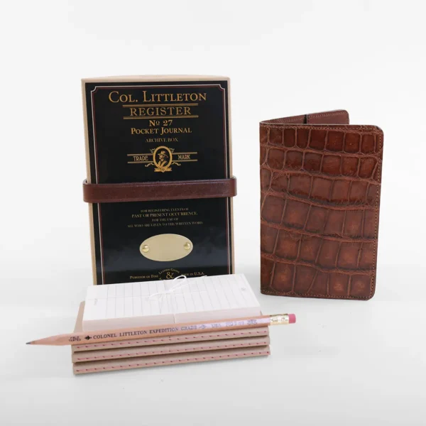 No. 27 Pocket Journal – American Alligator – 001