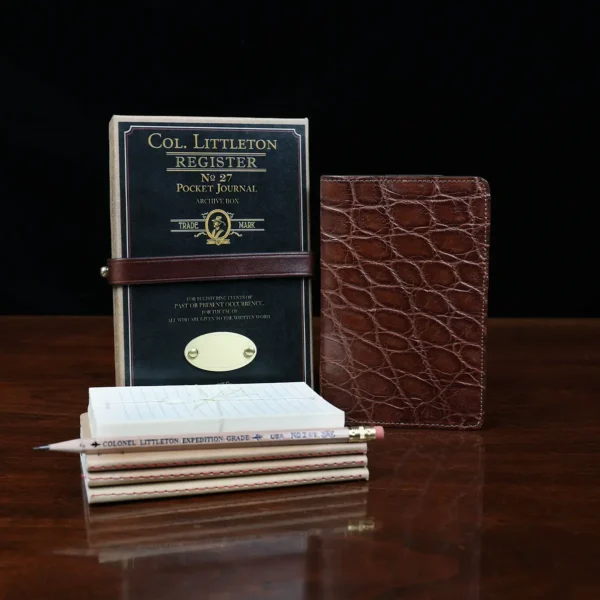 No. 27 Pocket Journal – American Alligator – 001