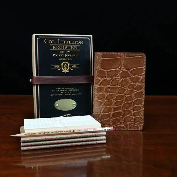 No. 27 Pocket Journal – American Alligator – 001