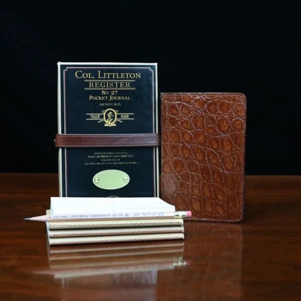 No. 27 Pocket Journal – American Alligator – 001