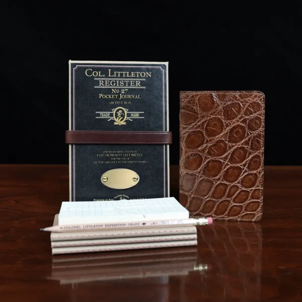 No. 27 Pocket Journal – American Alligator – 002
