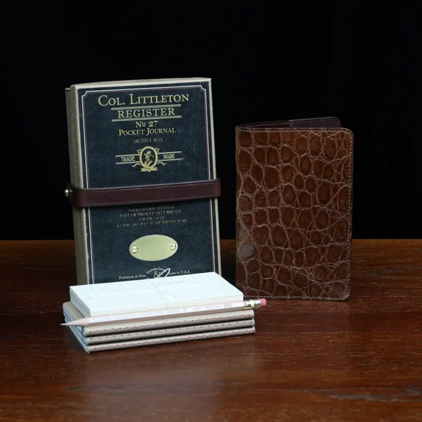 No. 27 Pocket Journal – American Alligator – 002