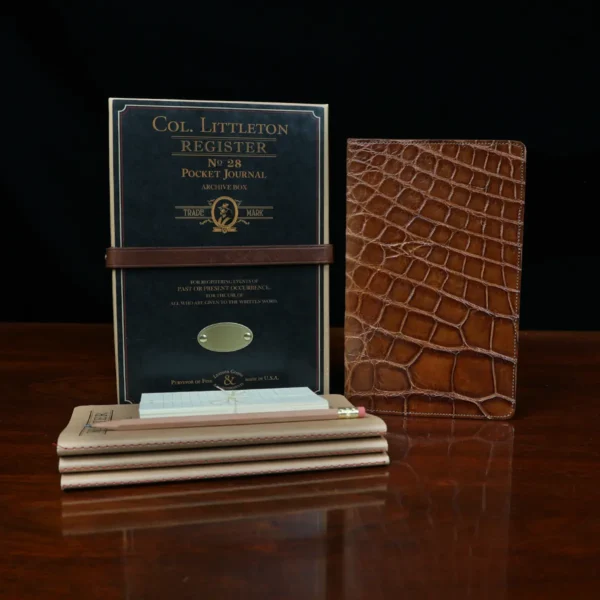 No. 28 Pocket Journal – American Alligator – 001