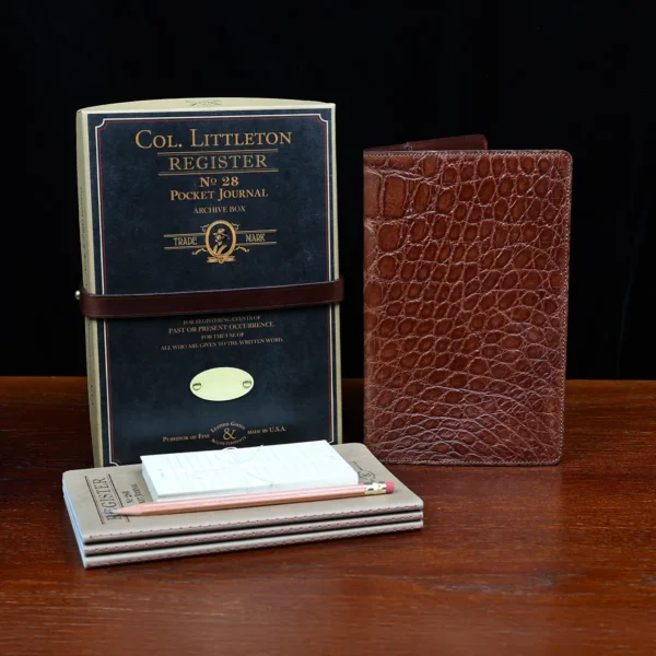 No. 28 Pocket Journal – American Alligator – 001