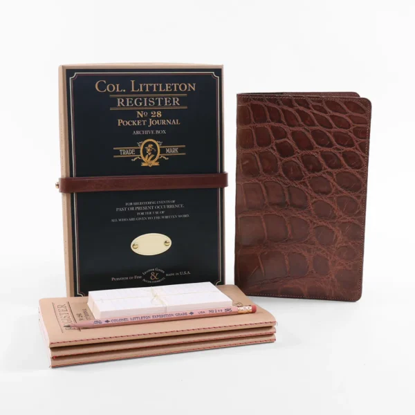 No. 28 Pocket Journal – American Alligator – 001
