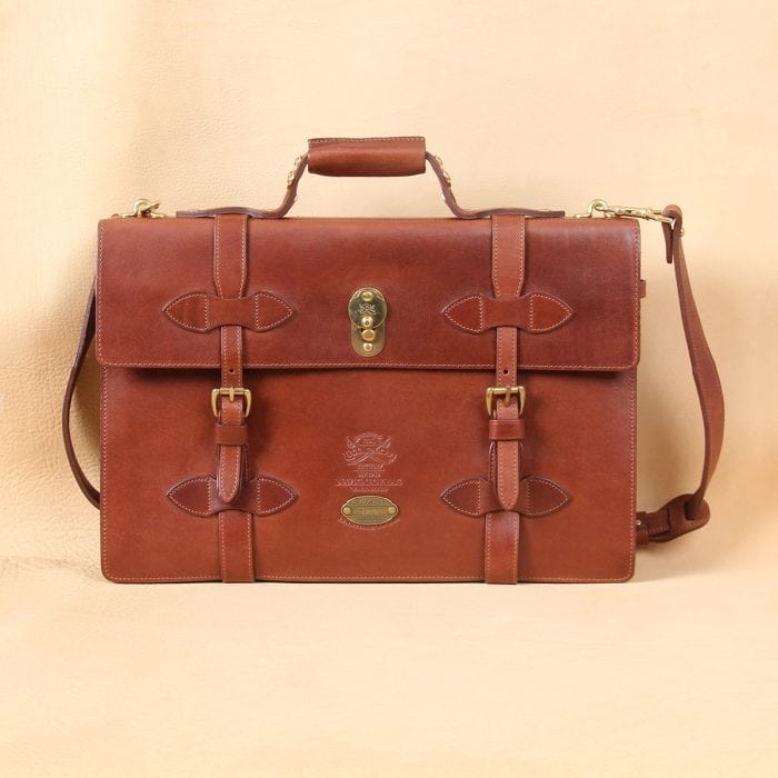 nice leather briefcase