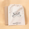 no19 brown leather binder notebook box and cotton dust bag