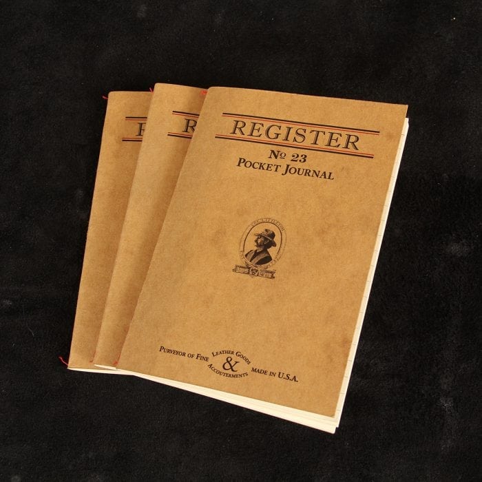 Refill Register for Pocket Journal Best & USA Made Col. Littleton