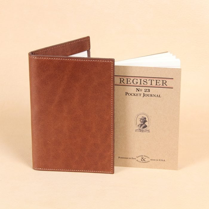 Leather Pocket Journal, No. 23 USA Made, Everyday Carry Col. Littleton