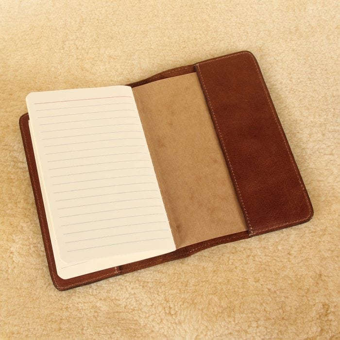 Leather Pocket Journal No. 27 6" x 4" Size USA Made Col. Littleton