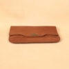 no11 vintage brown leather composition pocket