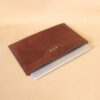 no8 vintage brown leather pocket with ipad pro
