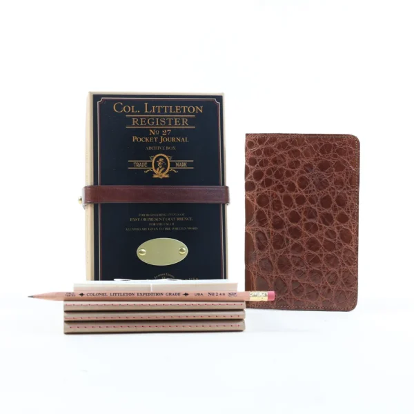 No. 27 Pocket Journal – American Alligator – 001