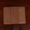 No. 28 Pocket Journal in Vintage Brown American Alligator - ID 002 - inside view
