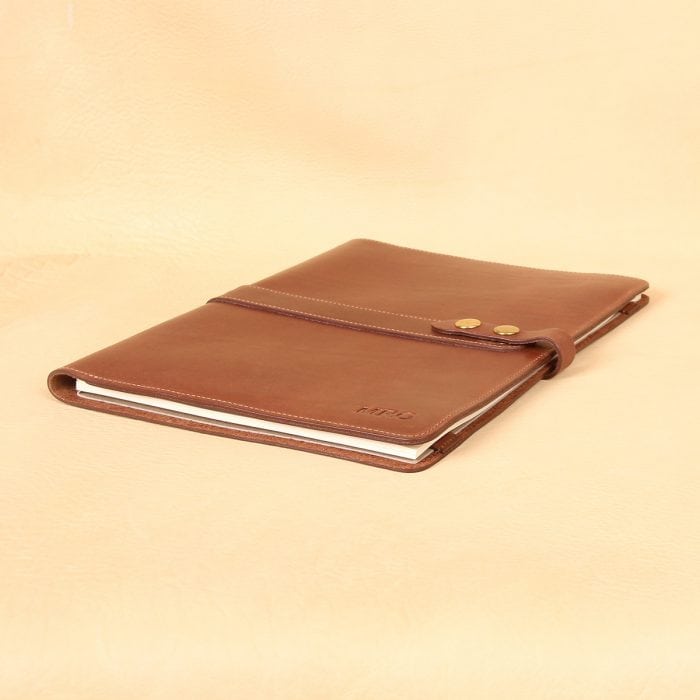 Leather Portfolio No 18 Personalized Padfolio Folder Col Littleton Leather Portfolio No 18 Personalized
