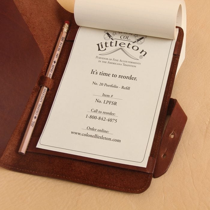 leather portfolio case no