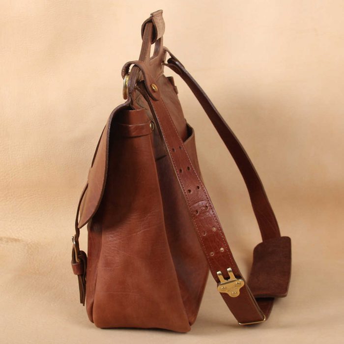 buffalo leather saddlebags