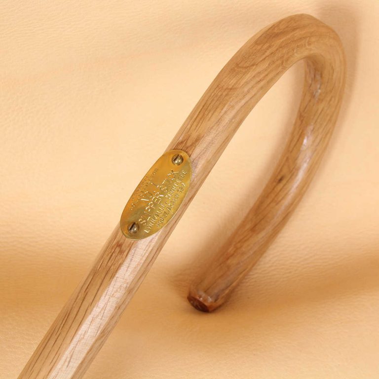 no 1 slipper stick with personalized brass plate