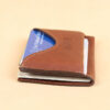no 33 vintage brown wallet with cards