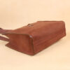 wayfarer tote in vintage brown american leather