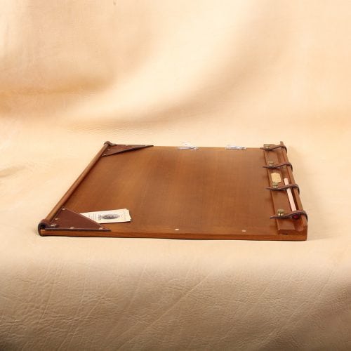 Lap Desk, No. 10 Writing Board, Best American Wood & Leather Col. Littleton