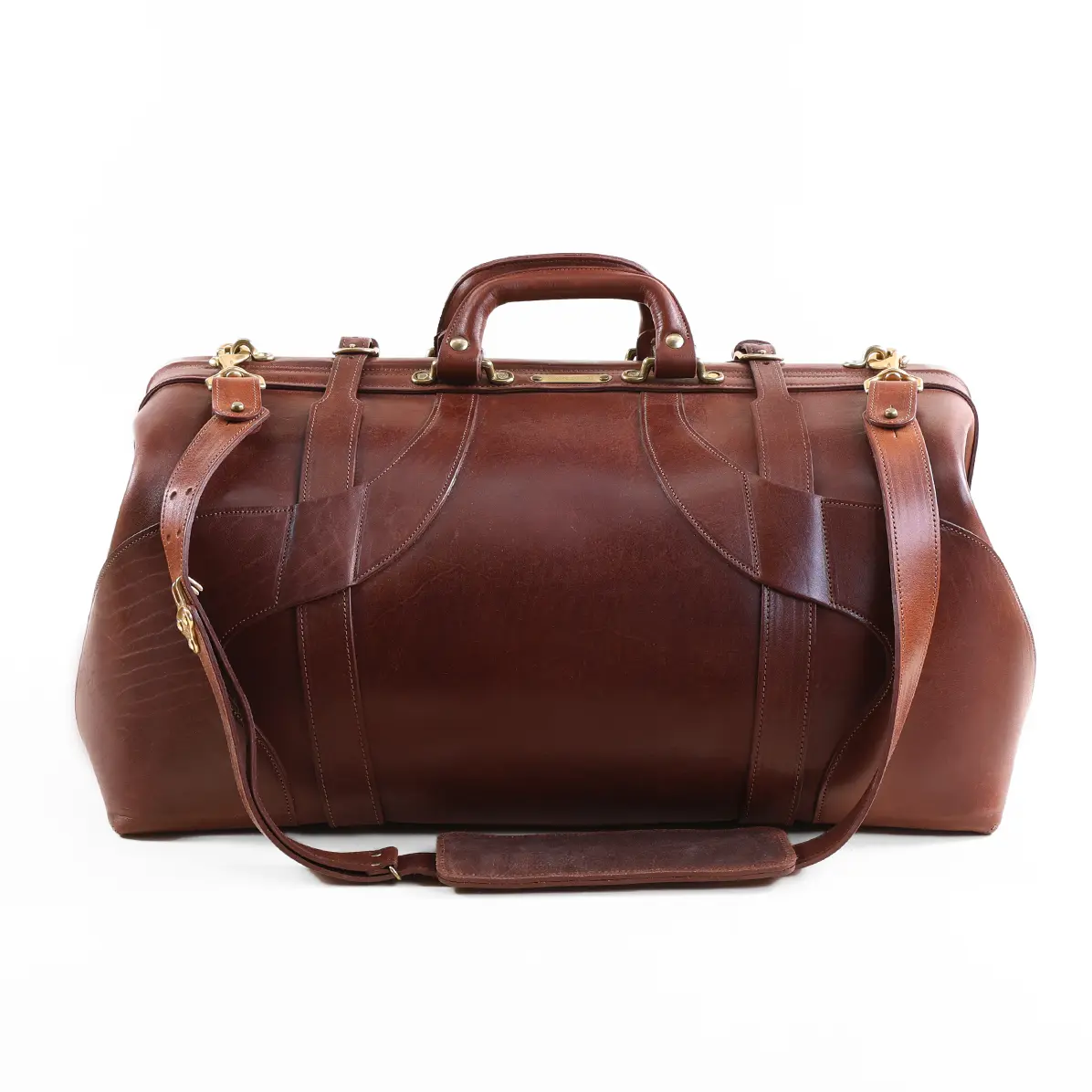 Leather Duffel Travel Bag No. 5 Grip | Col. Littleton