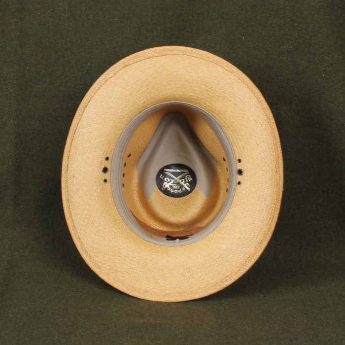 Panama Hat Khaki Colonel Lynnville No. 2 | USA Made | Col. Littleton