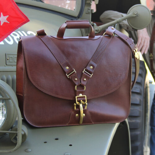 leather laptop briefcase