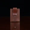 brown leather money-clip-no11-cash-pocket-back