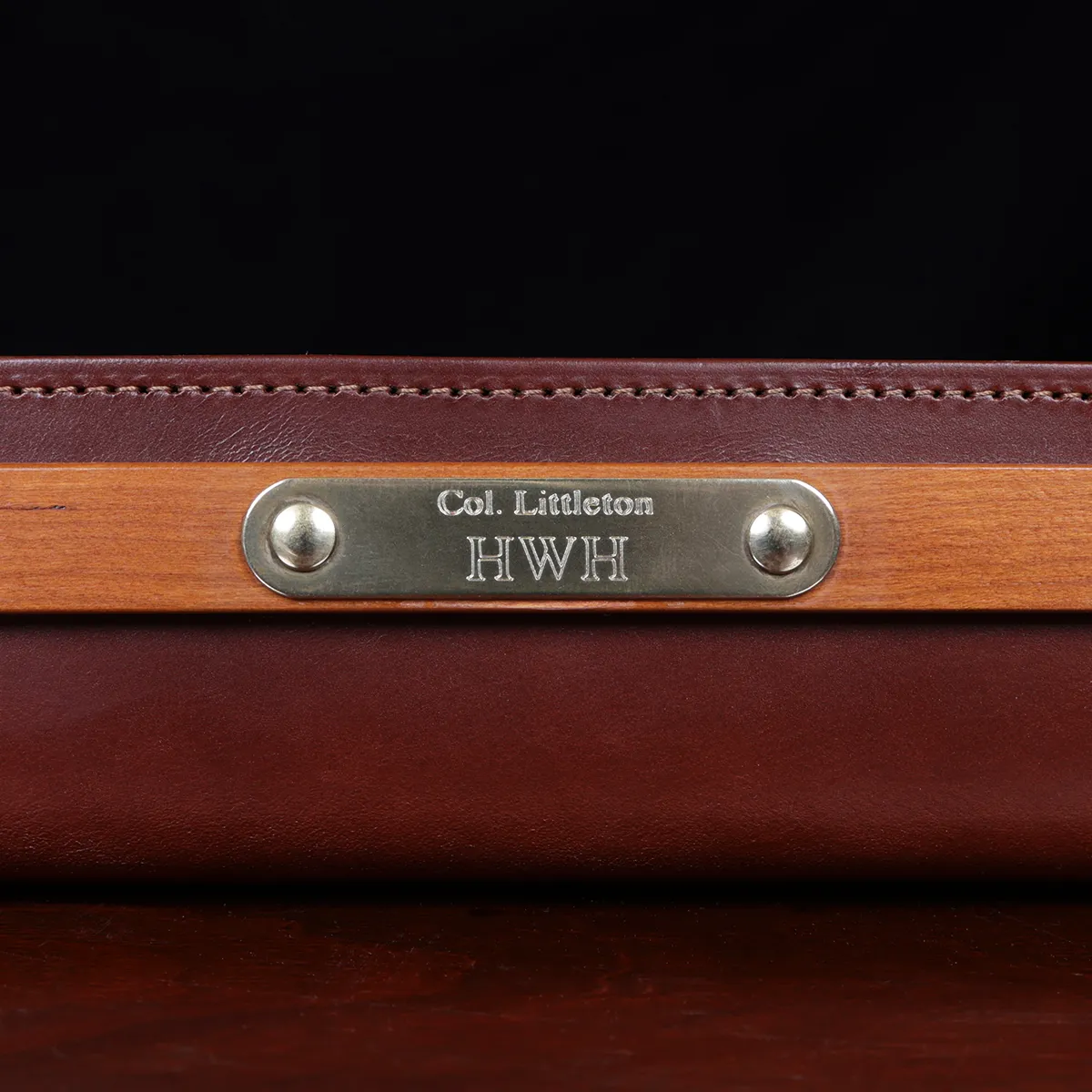 Leather Valet Tray | Camo | Orvis