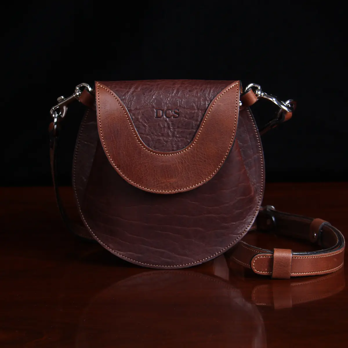 Buffalo Leather Belt Pouch