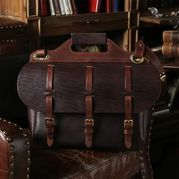 No. 1 Saddlebag Briefcase – American Buffalo