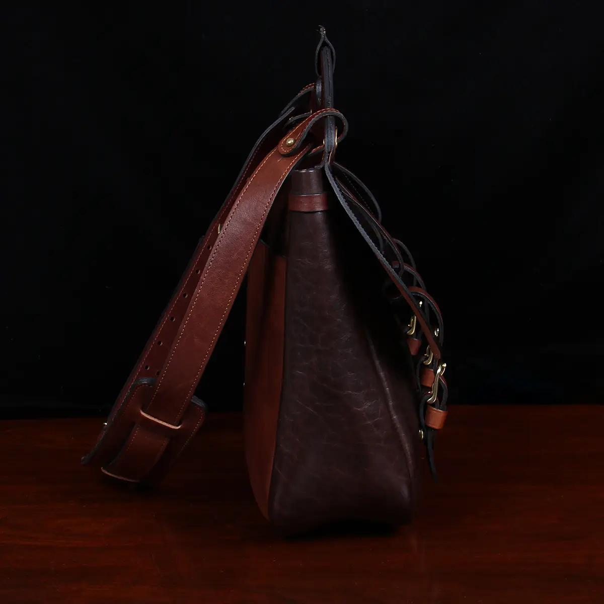 Buffalo best sale leather saddlebags