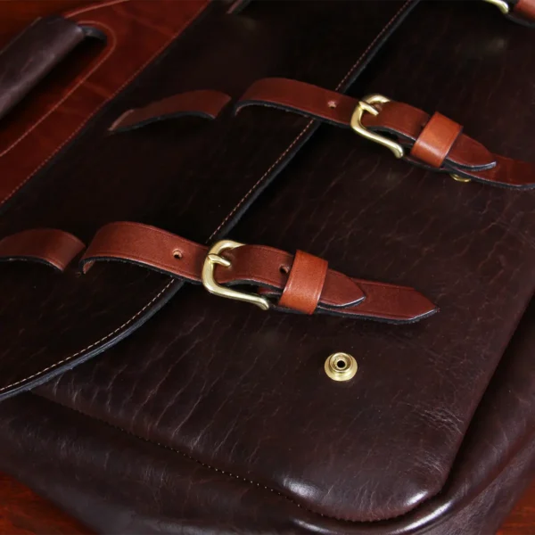 No. 1 Saddlebag Briefcase – American Buffalo