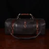 No. 1 Duffel Bag in Tobacco Brown American Buffalo - back view