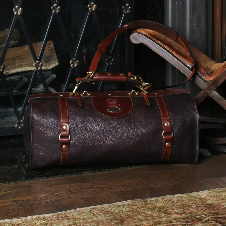 Full-Grain Leather Duffle, No. 1 Grip Travel Bag - USA Made