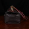 No. 1 Duffel Bag in Tobacco Brown American Buffalo - side view