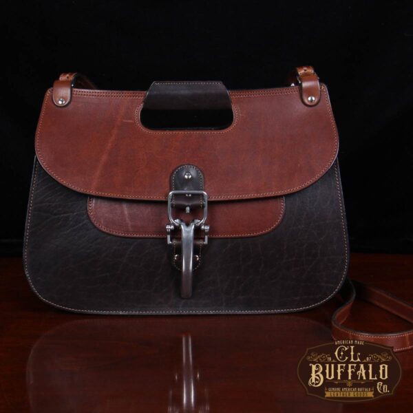 No. 18 Leather Hunt Bag - Tobacco Brown American Buffalo