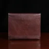 tobacco american leather buffalo leather concealed carry pocket - back view