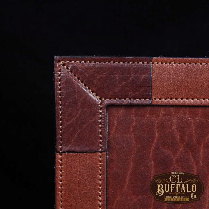 American Buffalo Bison Desk Pad Usa, Vintage Leather Desk Pad