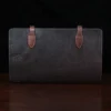 no 28 legal portfolio in tobacco buffalo - back view