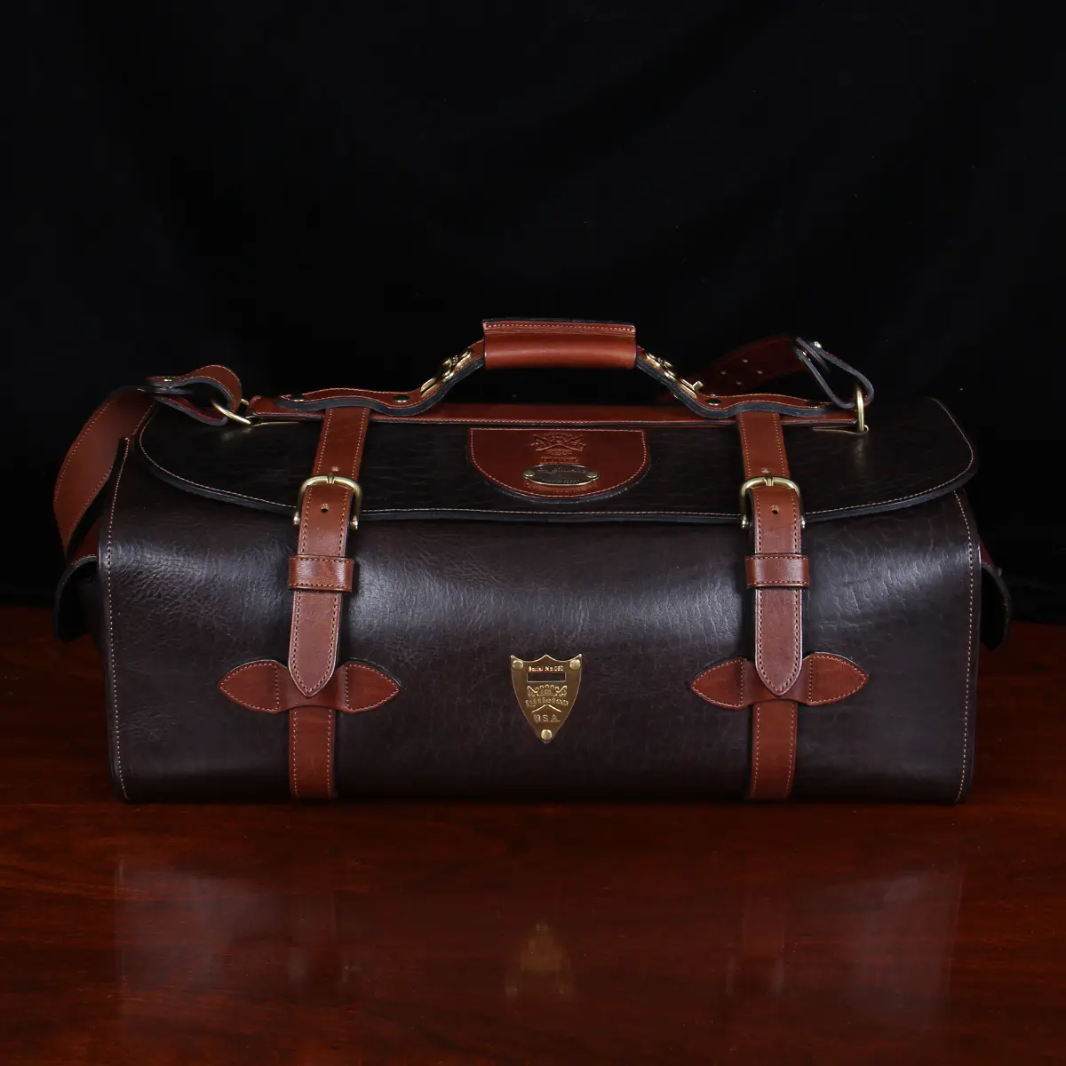 55L Wasatch Duffel Tan | Kodiak Leather Co.