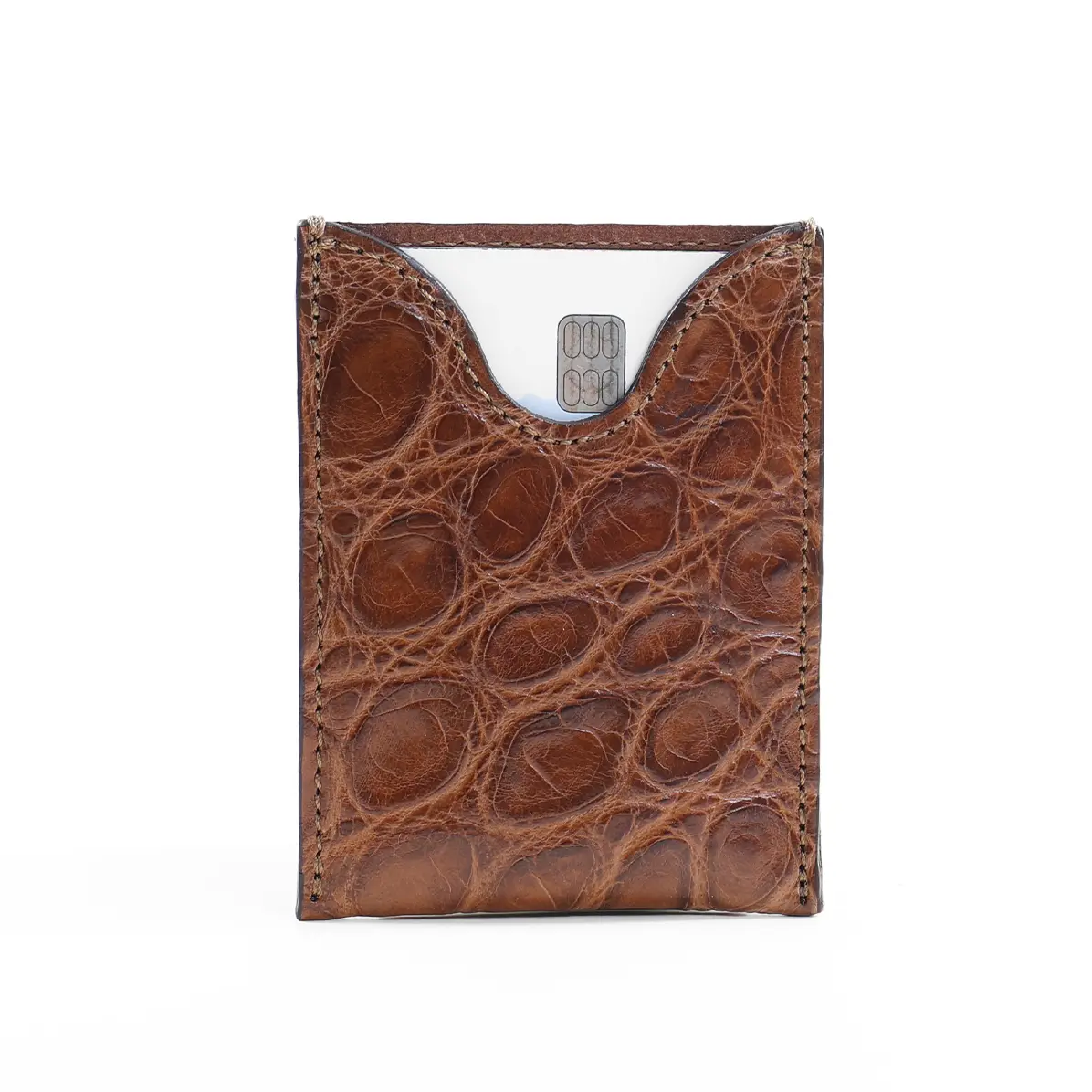 View larger image of No. 4 Card Case - American Alligator - 003 - Cardcase No4 Alligator 003 Card View