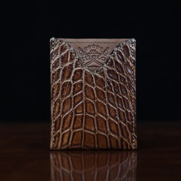 No. 4 Card Case – American Alligator – 003