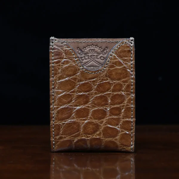 No. 4 Card Case – American Alligator – 003