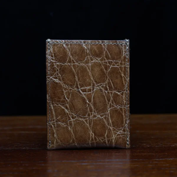 No. 4 Card Case – American Alligator – 003