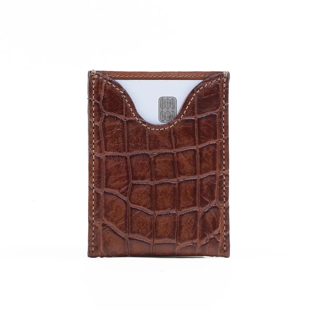 View larger image of No. 4 Card Case - American Alligator - 003 - W4 A 003 Card View
