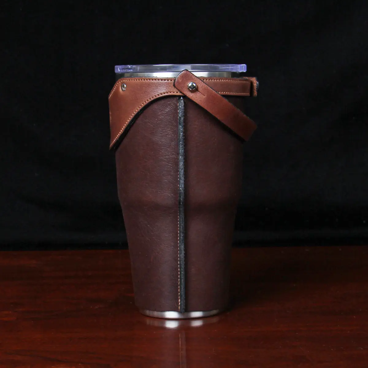 20 oz Yeti Leather Wrap with States  Handcrafted Leather – Lindy Leather